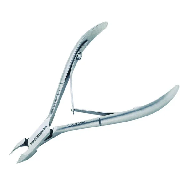 Tweezerman Cuticle Nipper Full Jaw-Cobalt Stainless