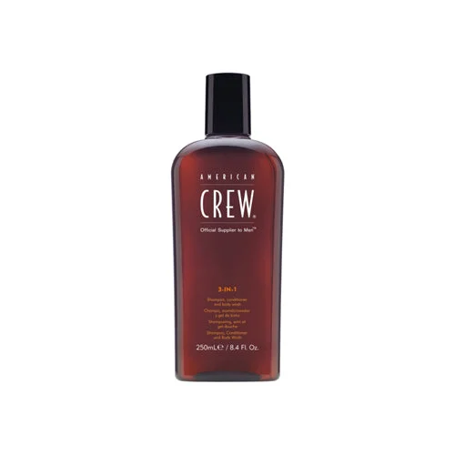 American Crew 3 In 1 Shampoo Conditioner And Body Wash