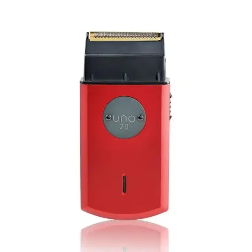 Gamma+ UNO 2.0 Single Foil Shaver in Matte Red