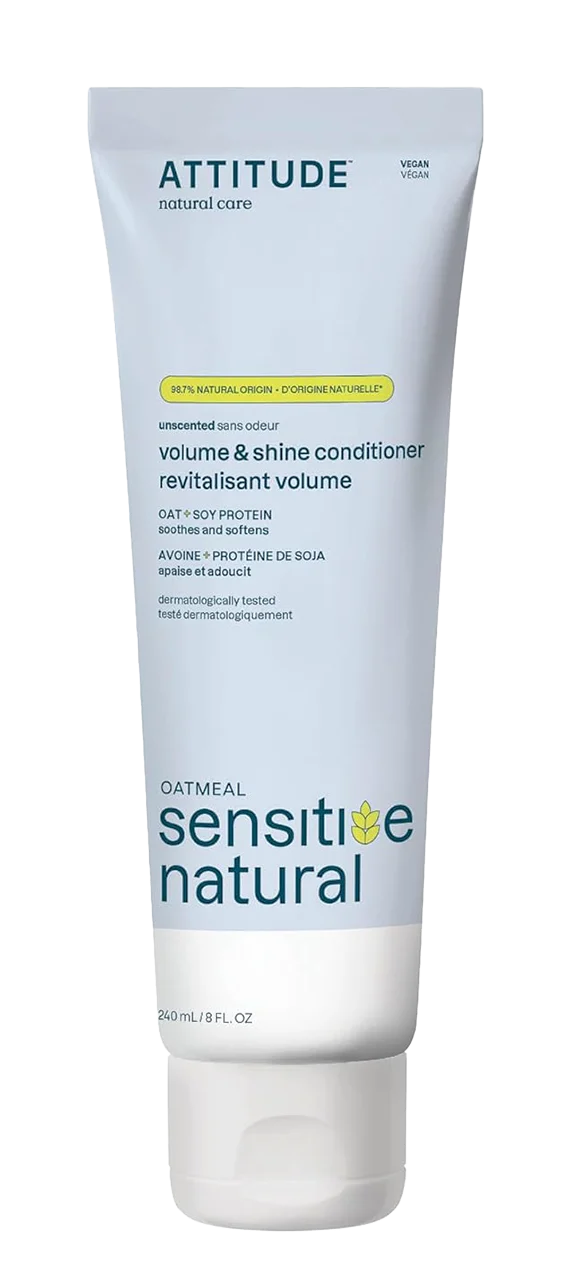Oatmeal Sensitive Natural Unscented Volume & Shine Conditioner - 8 oz