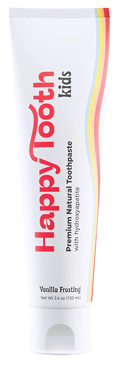 Kids Premium Natural Toothpaste with Hydroxyapatite - Vanilla Frosting