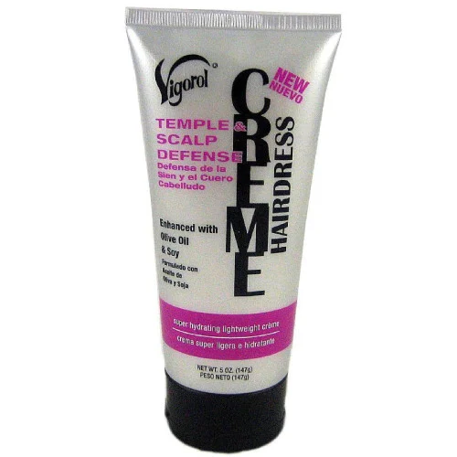 Vigorol Creme Hairdress for Temple & Scalp Defense 5 oz.